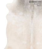Grey with Beige Cowhide Rug #65784