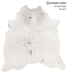 Salt and Pepper Black Cowhide Rug #65788