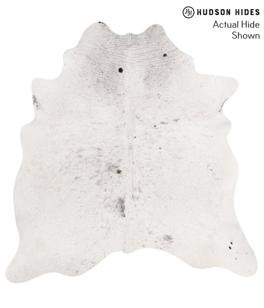 Salt and Pepper Black Cowhide Rug #65788