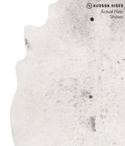 Salt and Pepper Black Cowhide Rug #65788