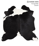 Black and White Cowhide Rug #65832
