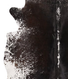 Salt and Pepper Black Cowhide Rug #65926