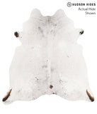 Salt and Pepper Black Cowhide Rug #65958