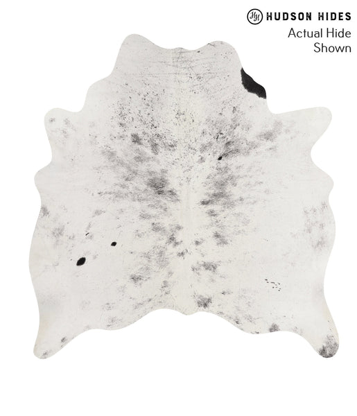 Salt and Pepper Black Cowhide Rug #66119