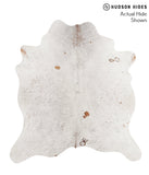 Salt and Pepper Brown Cowhide Rug #66127