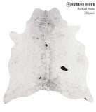 Salt and Pepper Black Cowhide Rug #66439
