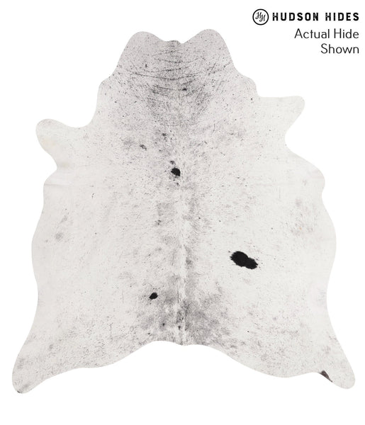 Salt and Pepper Black Cowhide Rug #66439