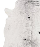 Salt and Pepper Black Cowhide Rug #66439