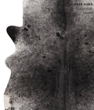 Salt and Pepper Black Cowhide Rug #66561