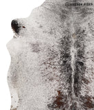Salt and Pepper Black Cowhide Rug #66697