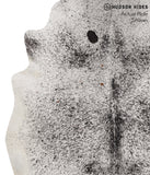 Salt and Pepper Black Cowhide Rug #66702