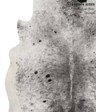 Salt and Pepper Black Cowhide Rug #66704