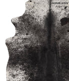 Salt and Pepper Black Cowhide Rug #66733