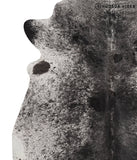 Salt and Pepper Black Cowhide Rug #66742