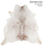 Salt and Pepper Brown Cowhide Rug #66752