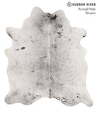 Salt and Pepper Black Cowhide Rug #66758