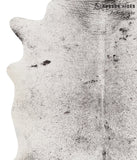 Salt and Pepper Black Cowhide Rug #66758