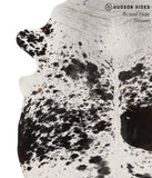 Salt and Pepper Black Cowhide Rug #66759
