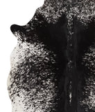 Salt and Pepper Black Cowhide Rug #66767