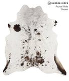 Salt and Pepper Black Cowhide Rug #66770