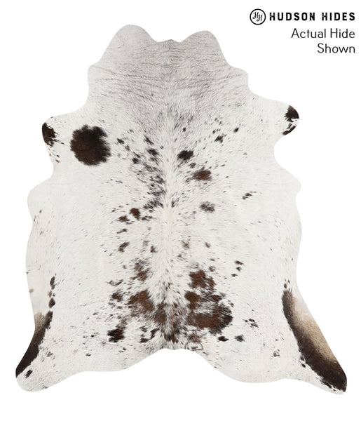 Salt and Pepper Black Cowhide Rug #66770