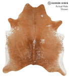 Salt and Pepper Brown Cowhide Rug #66834