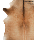 Brown with Red Cowhide Rug #66890