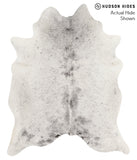 Salt and Pepper Black Cowhide Rug #66896