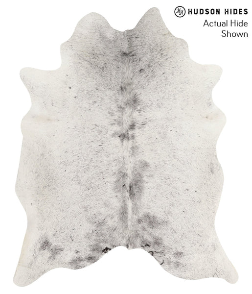 Salt and Pepper Black Cowhide Rug #66896