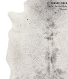 Salt and Pepper Black Cowhide Rug #66896