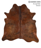 Dark Brindle Cowhide Rug #67140