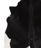 Black and White Cowhide Rug #67250