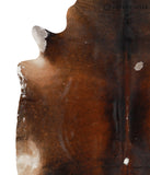 Brown with Red Cowhide Rug #67283
