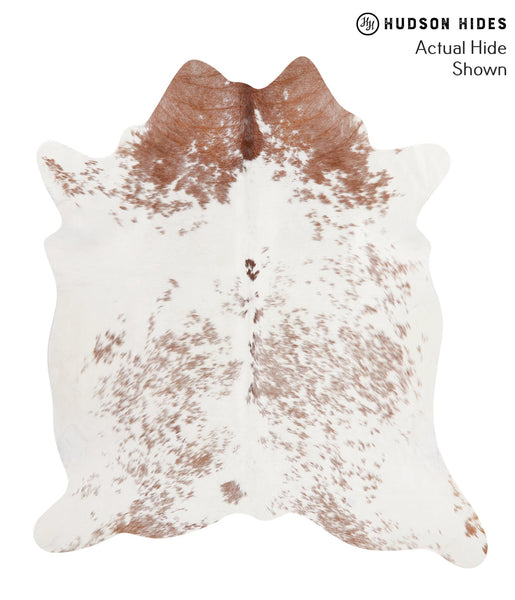 Salt and Pepper Brown Cowhide Rug #67341