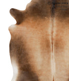 Brown with Red Cowhide Rug #67352