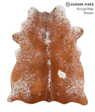 Salt and Pepper Brown Cowhide Rug #67503
