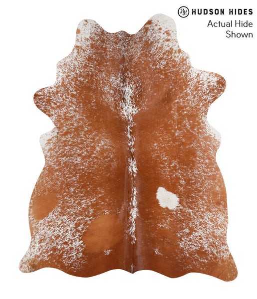 Salt and Pepper Brown Cowhide Rug #67503
