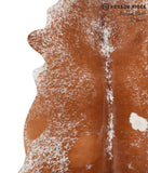 Salt and Pepper Brown Cowhide Rug #67503
