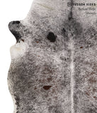 Salt and Pepper Brown Cowhide Rug #67686