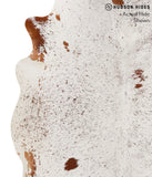 Salt and Pepper Brown Cowhide Rug #67691