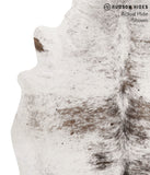 Salt and Pepper Brown Cowhide Rug #67720