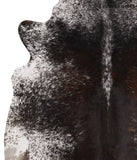 Salt and Pepper Black Cowhide Rug #67741