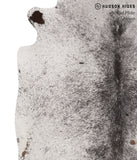 Salt and Pepper Black Cowhide Rug #67742
