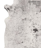 Salt and Pepper Black Cowhide Rug #67759