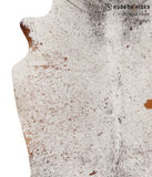 Salt and Pepper Brown Cowhide Rug #67776