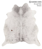 Salt and Pepper Black Cowhide Rug #67777