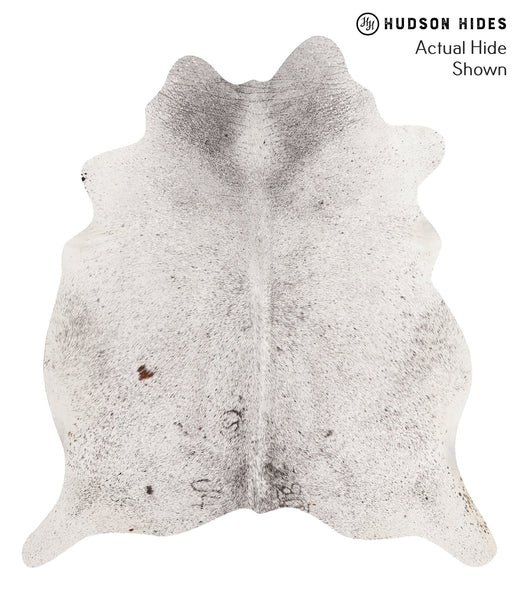 Salt and Pepper Black Cowhide Rug #67777