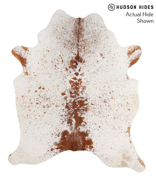 Salt and Pepper Brown Cowhide Rug #67785