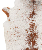 Salt and Pepper Brown Cowhide Rug #67785