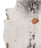 Salt and Pepper Brown Cowhide Rug #67788